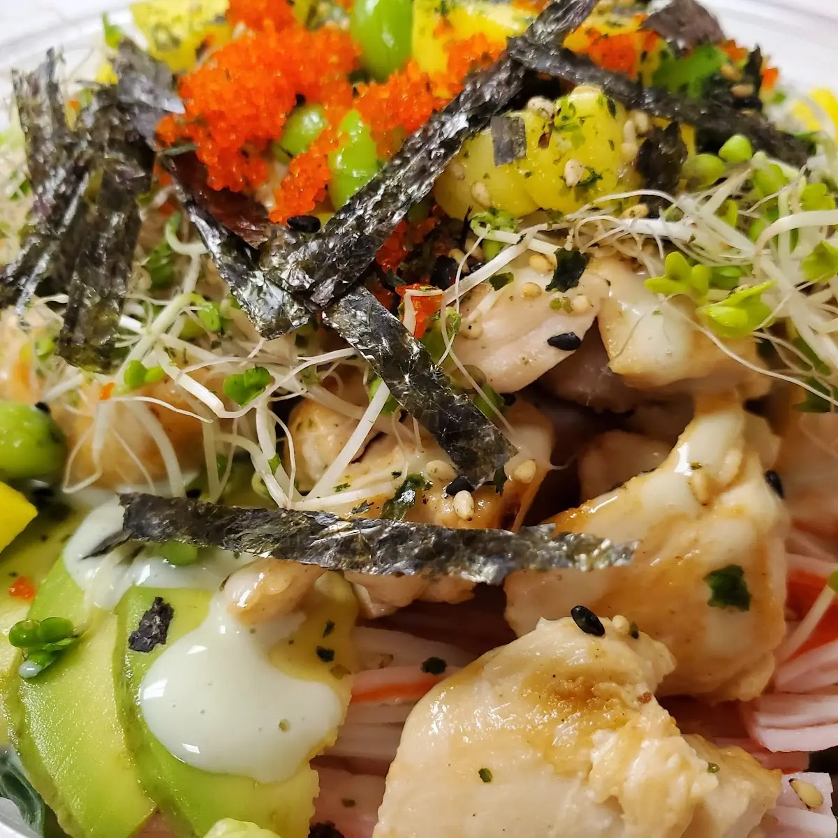 Chicken Poke Bowl