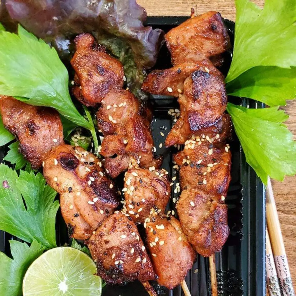 Teriyaki Chicken Skewers 3 Pieces