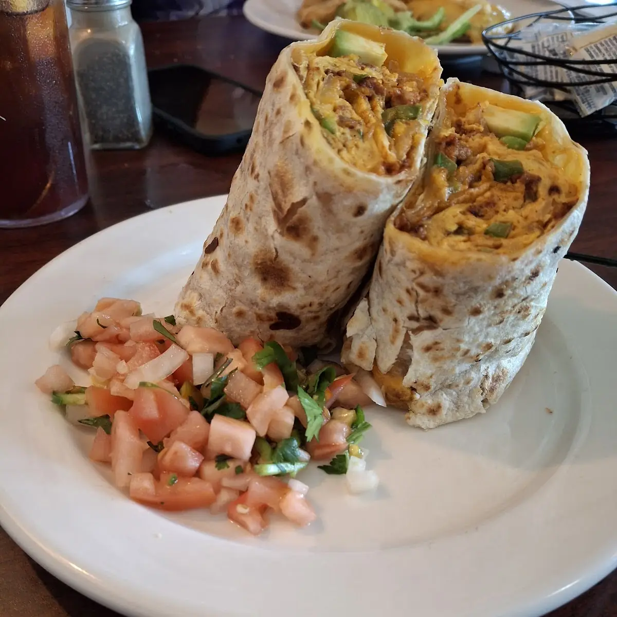 Breakfast Burrito on Special