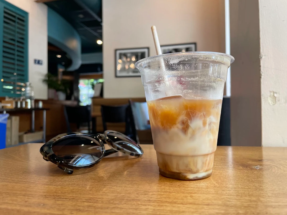 Cold Brew Iced Coffee Latte