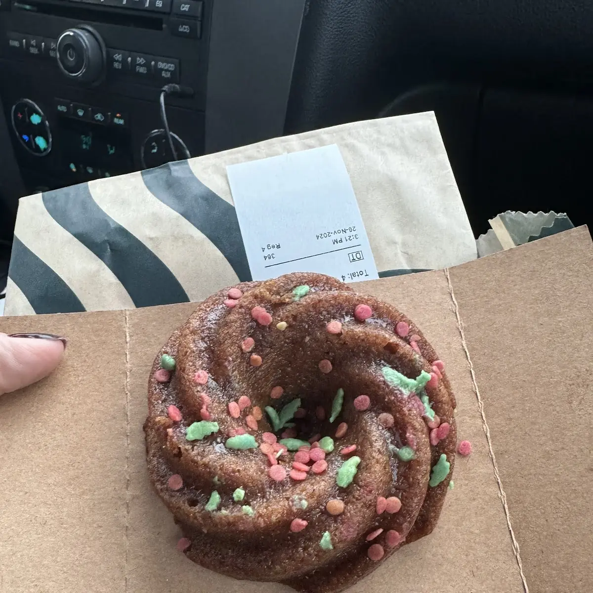 Dark Toffee Bundt Cake