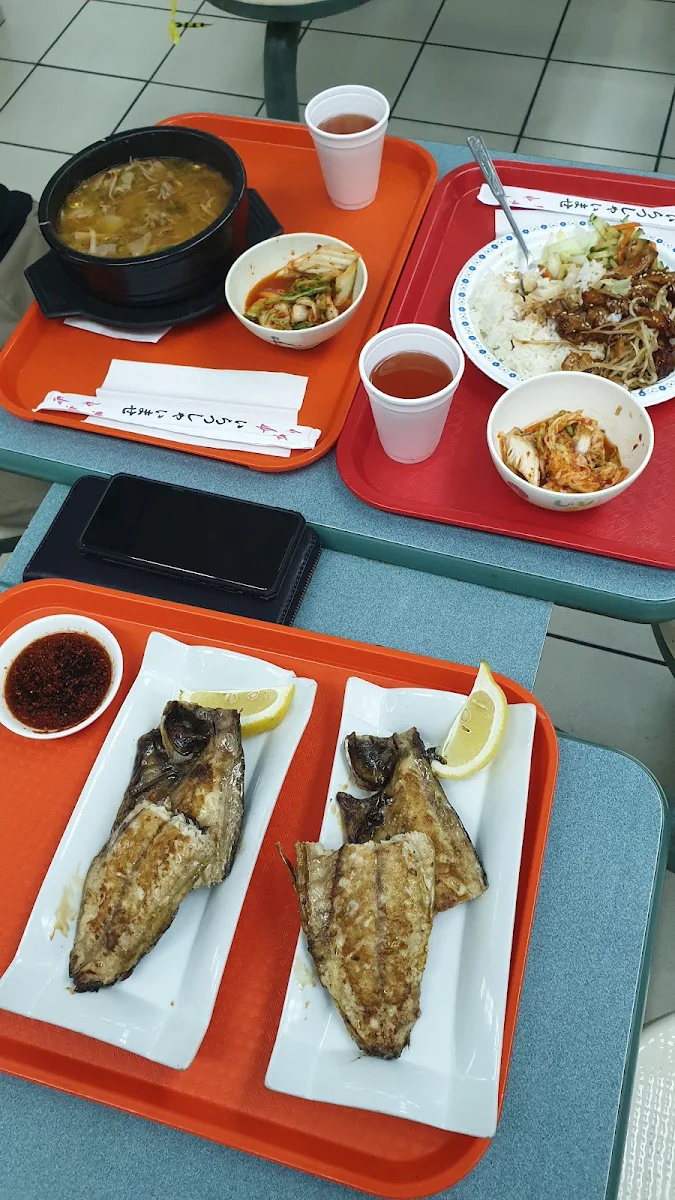 Grilled Mackerel, Semi Korean & Japanese Restaurant