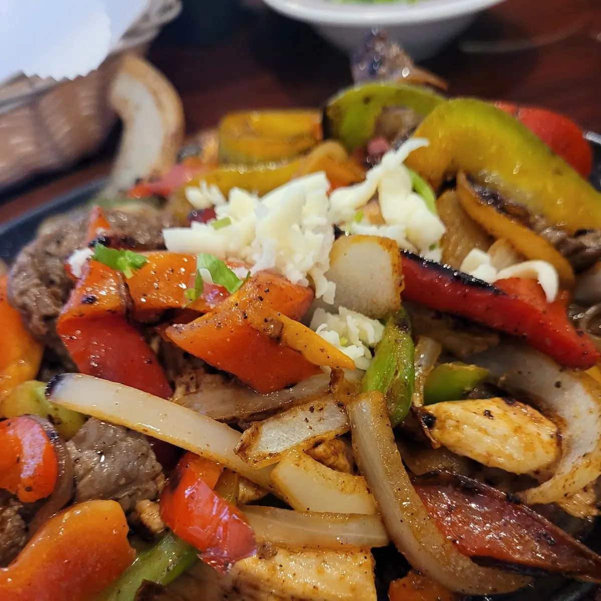 Chicken and Steak Fajitas