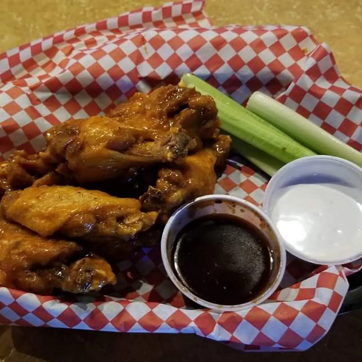 Ghost Pepper Honey BBQ Wings
