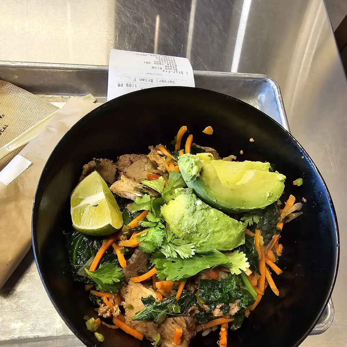 Sesame Beef Rice Bowl