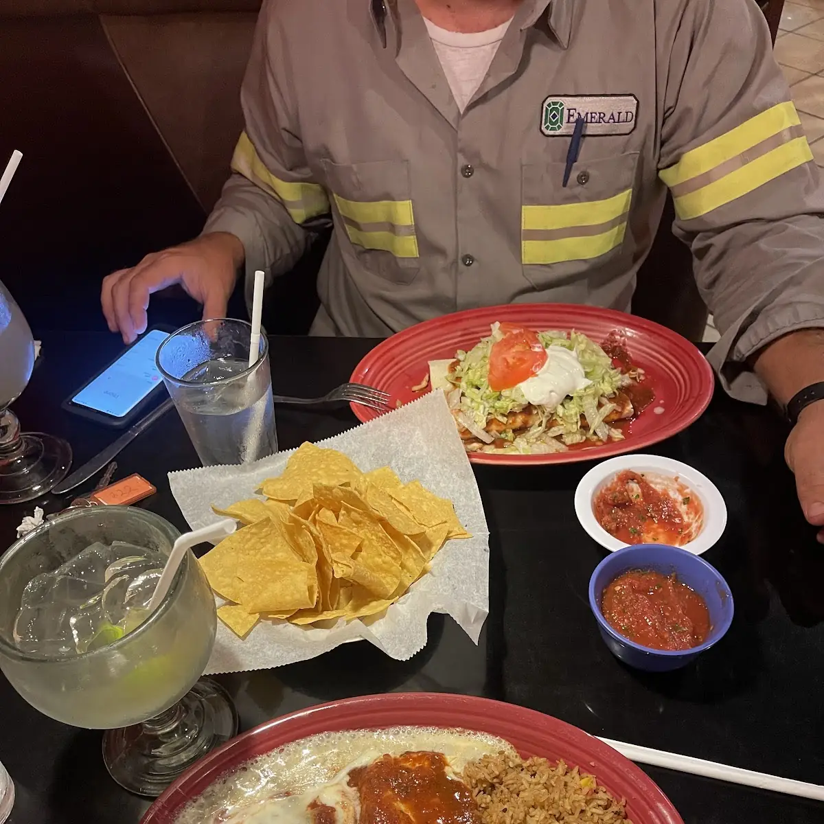 Chile Relleno Dinner with Burrito
