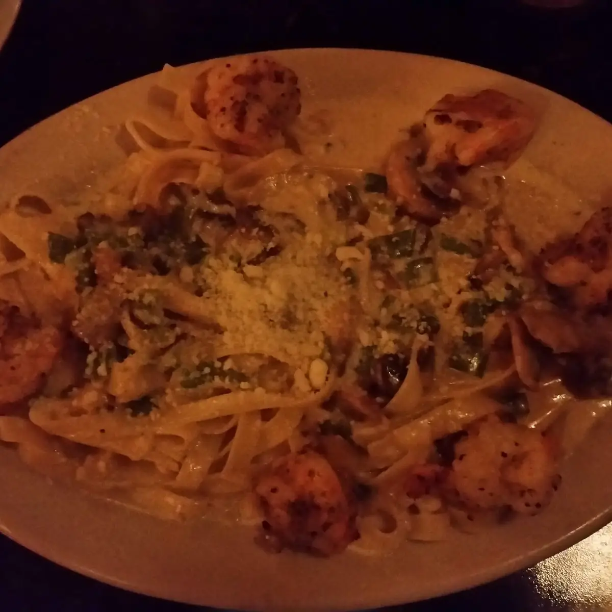 BBQ Shrimp Pasta
