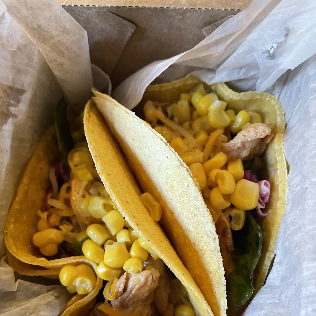Korean Chicken Taco