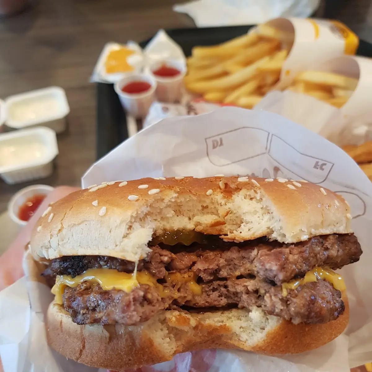 Double Quarter Pound King