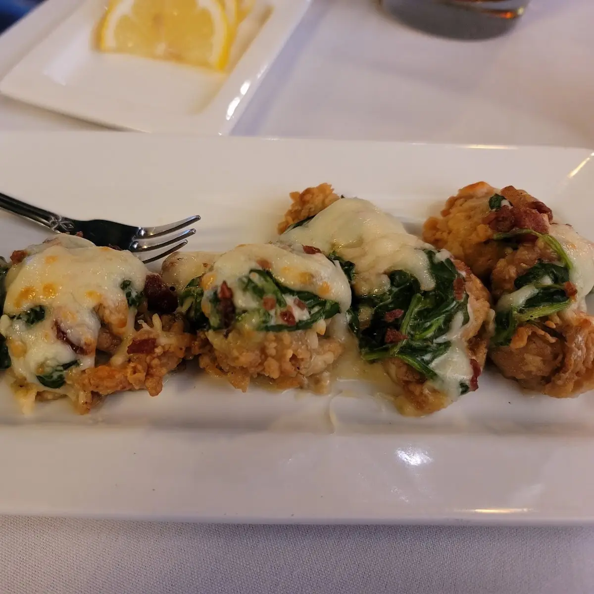 Oysters Rockefeller