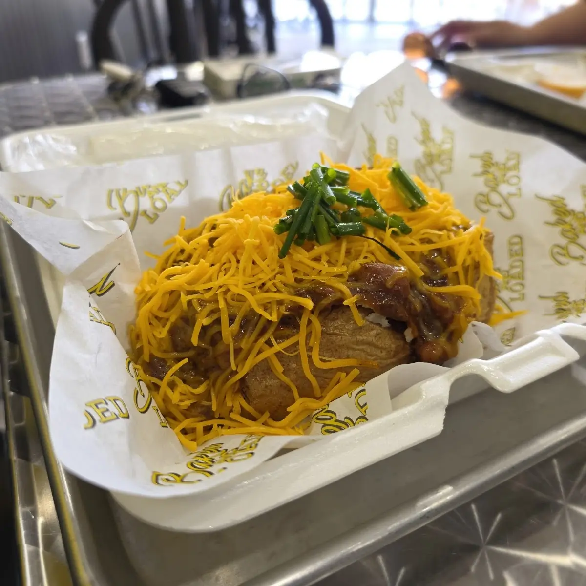 Chilli Baked Potato