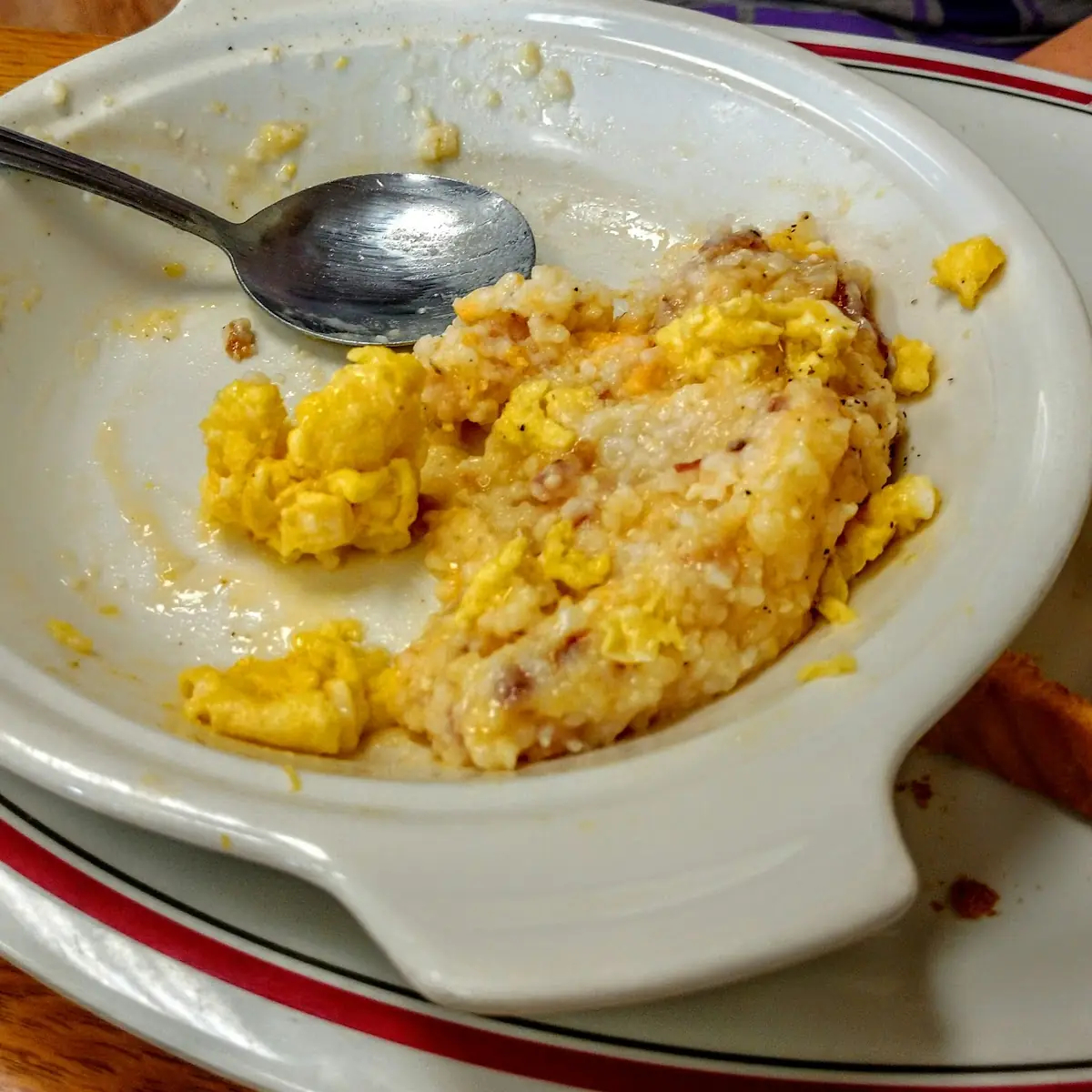 Bacon Egg and Cheese Grits Bowl
