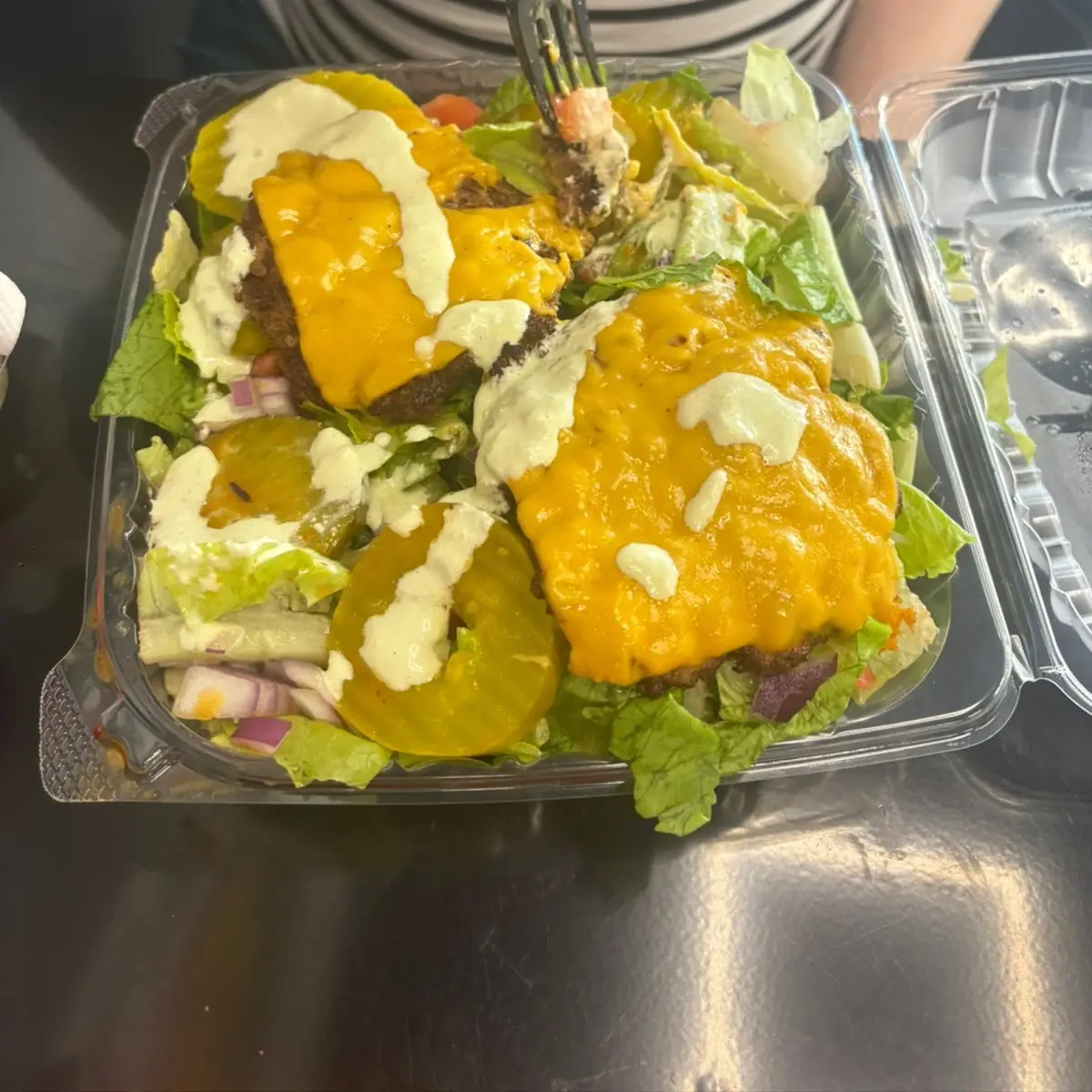Burger Salad