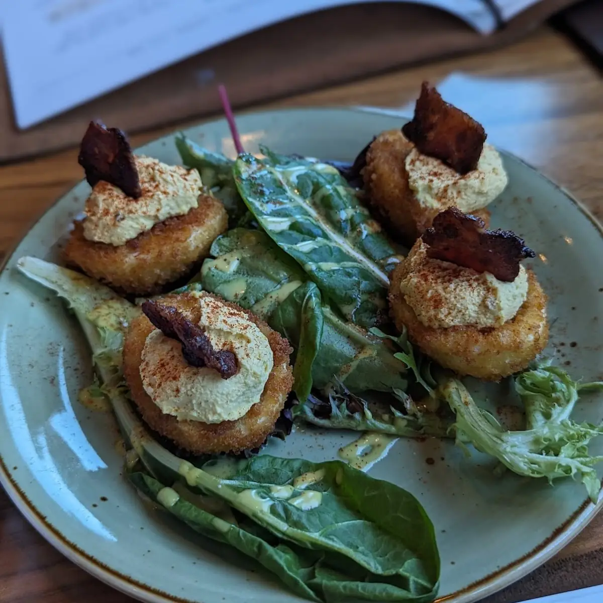 Fried Deviled Eggs