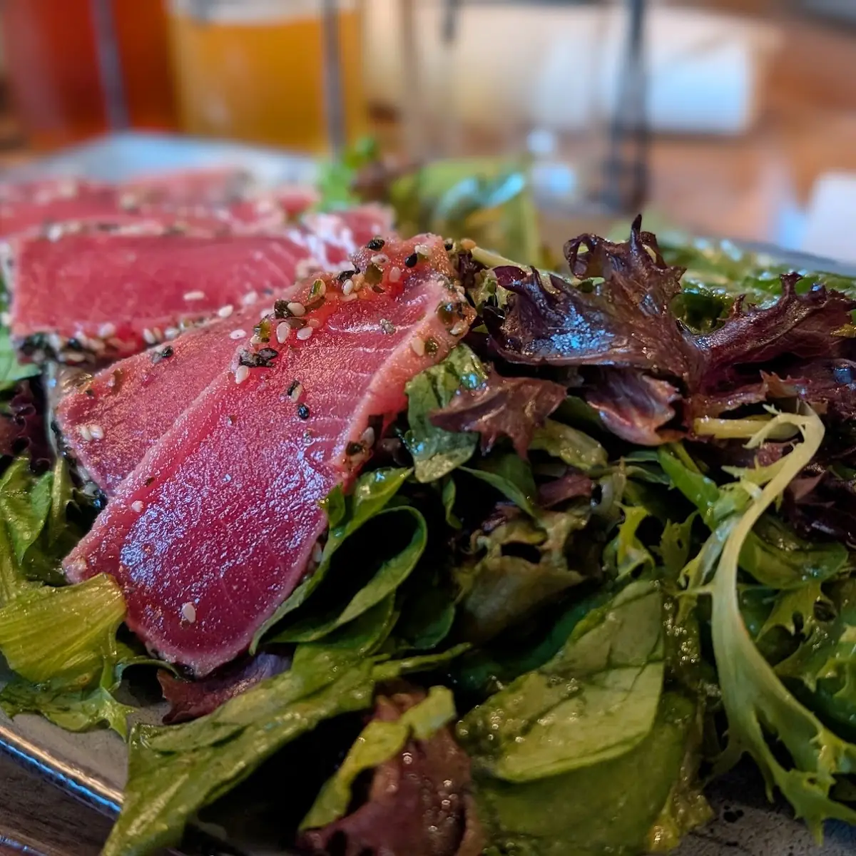 Seared Ahi Tuna Salad