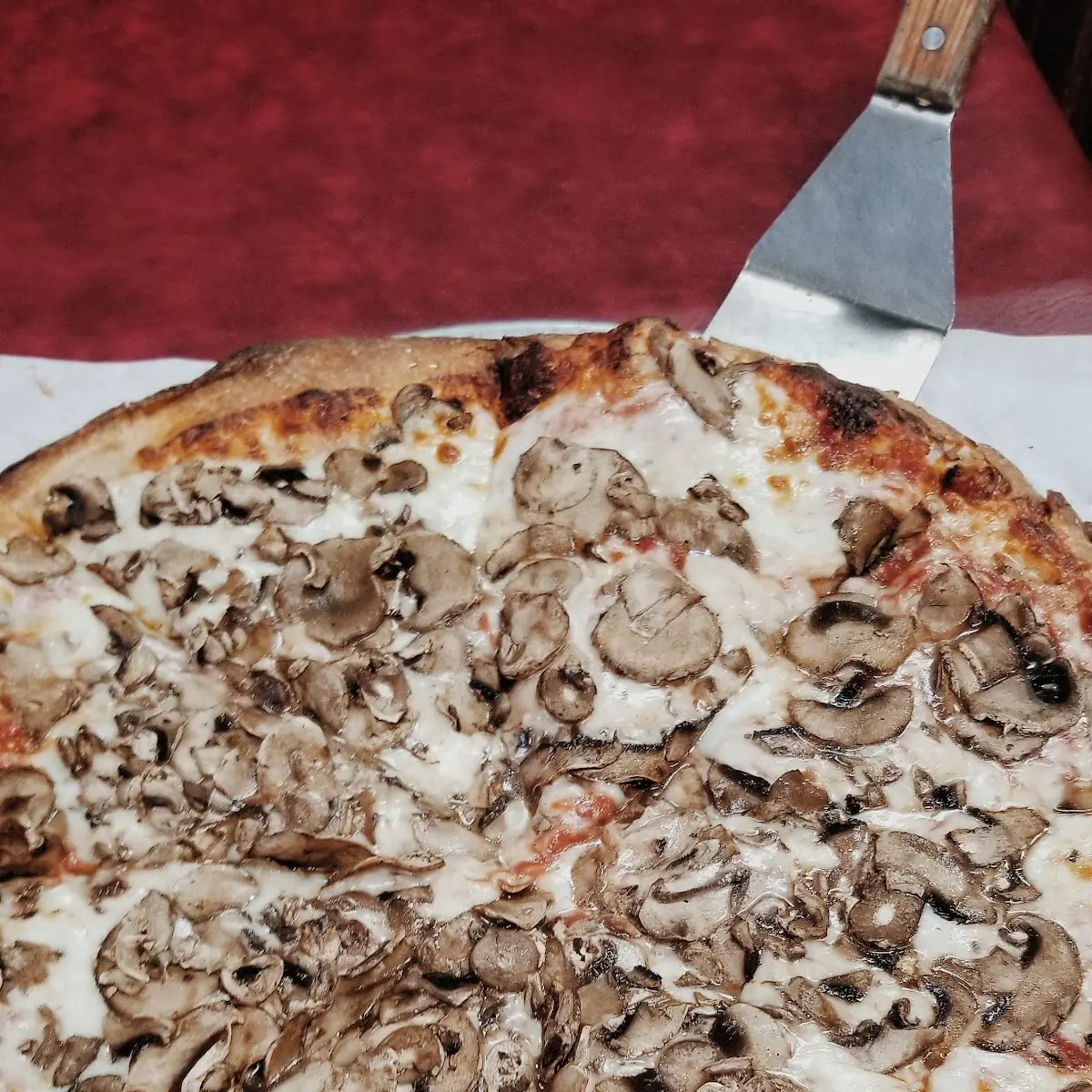 Mushroom Pizza