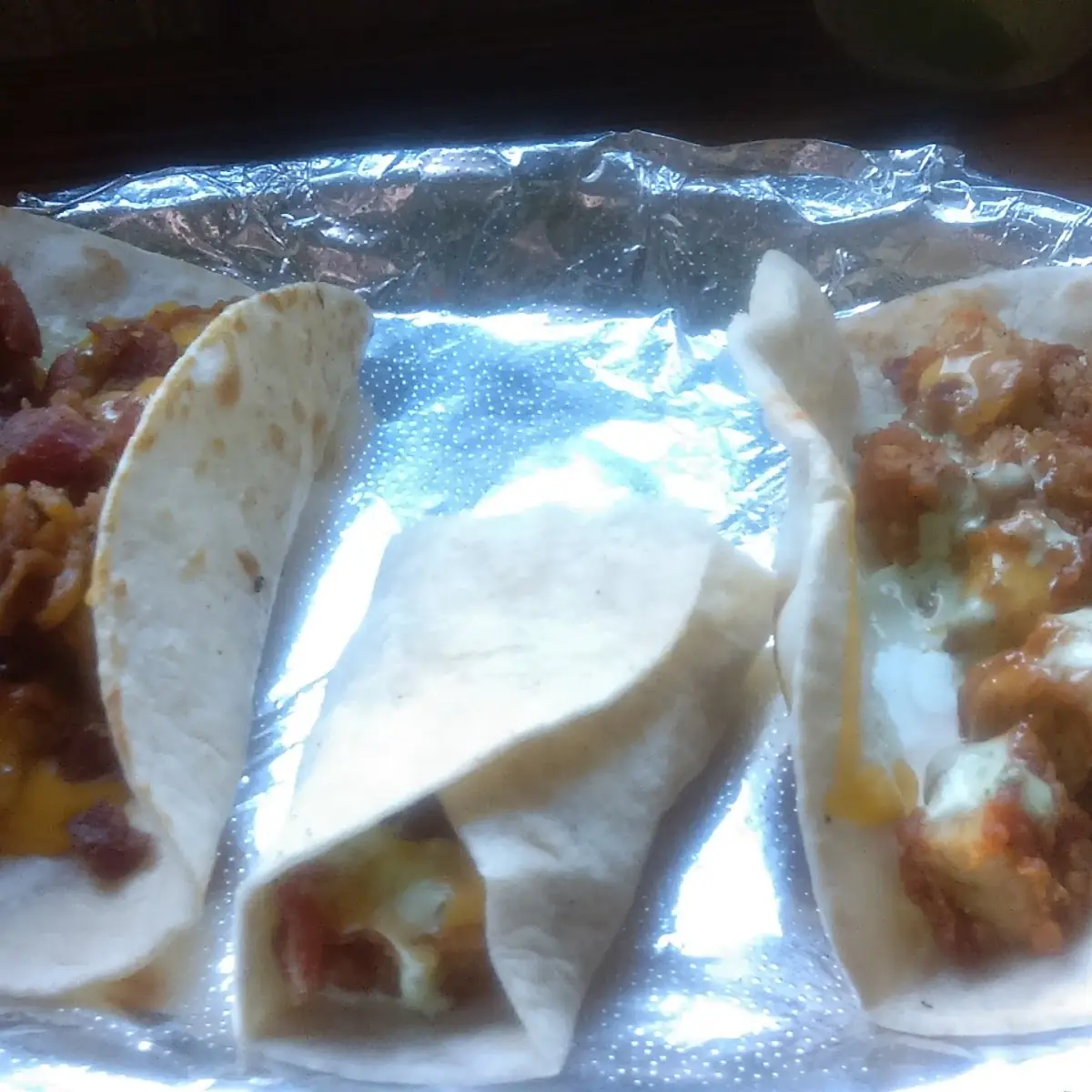 Fried Chicken Tacos