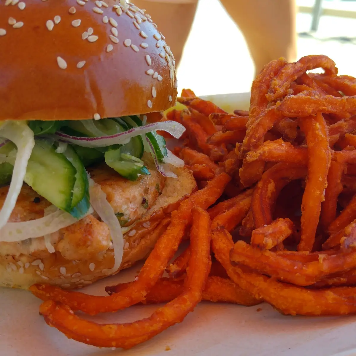 Back on the Beach Burger