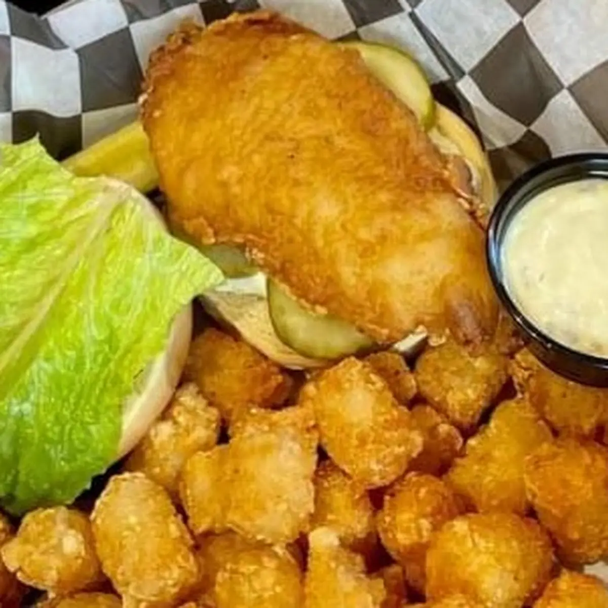 Cod Fish Sandwich