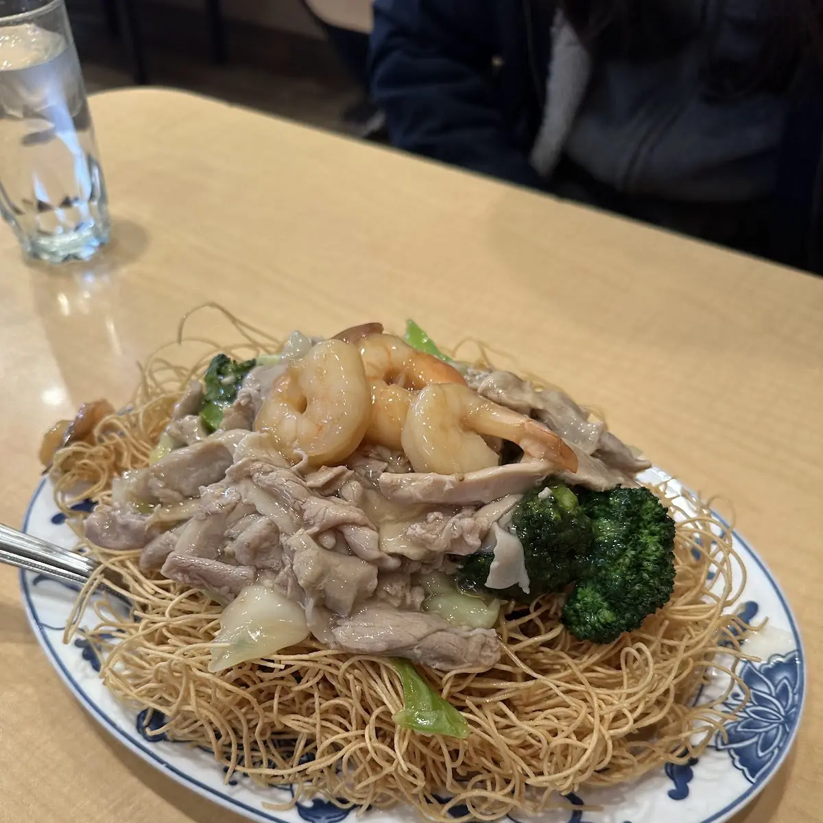 Combination Crispy Fried Noodles
