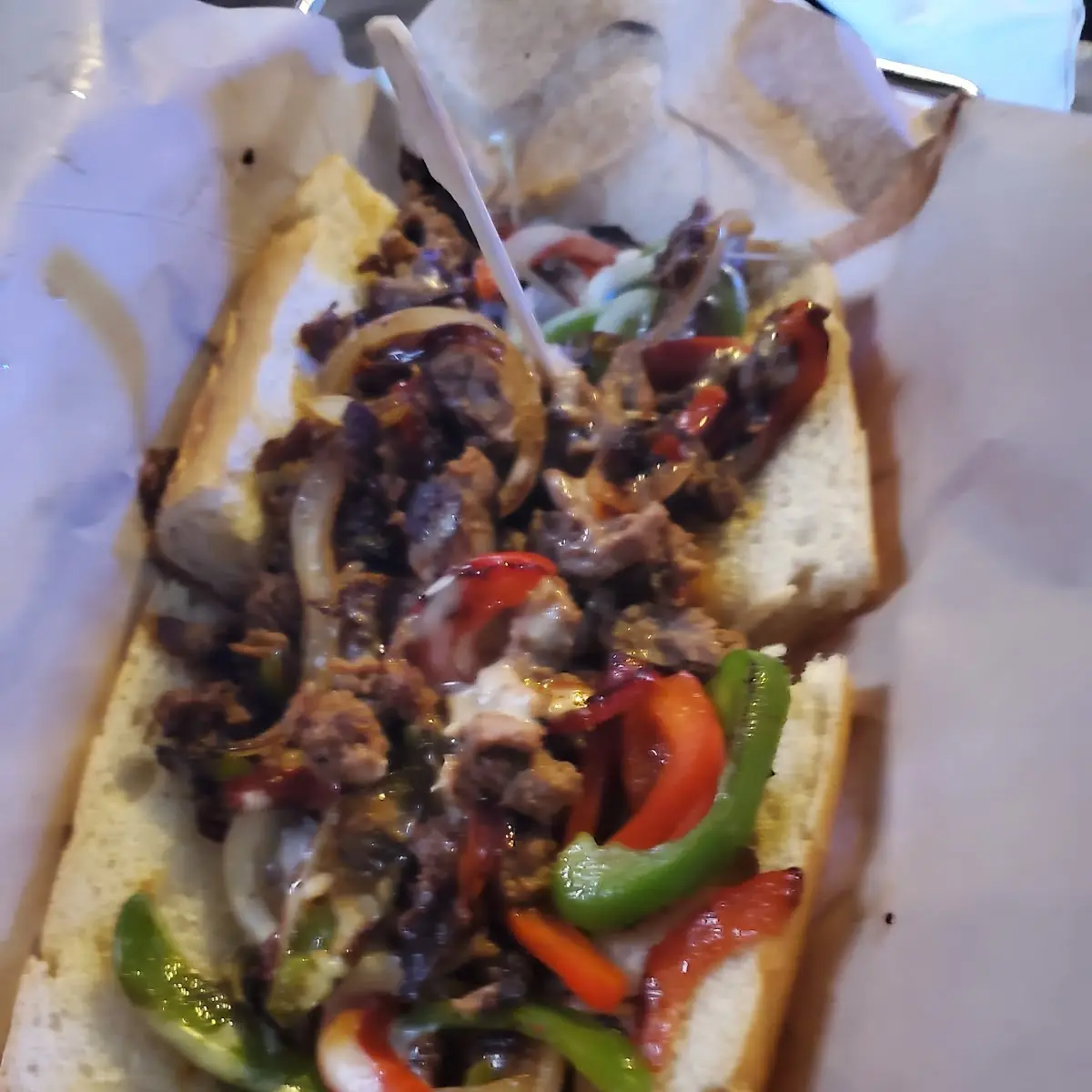 Philly Cheese Steak Sandwich
