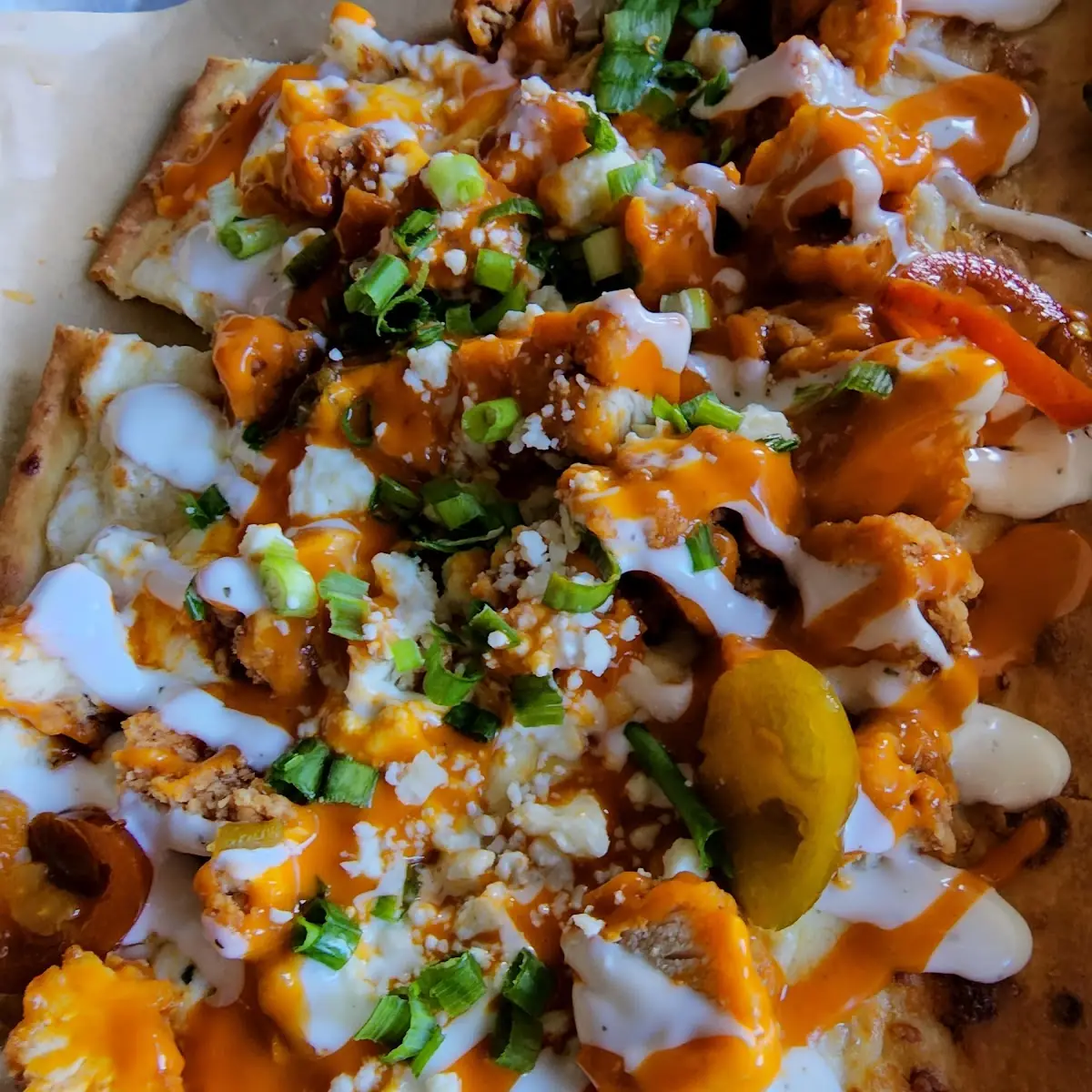 Bar Buffloo Chicken Pizza