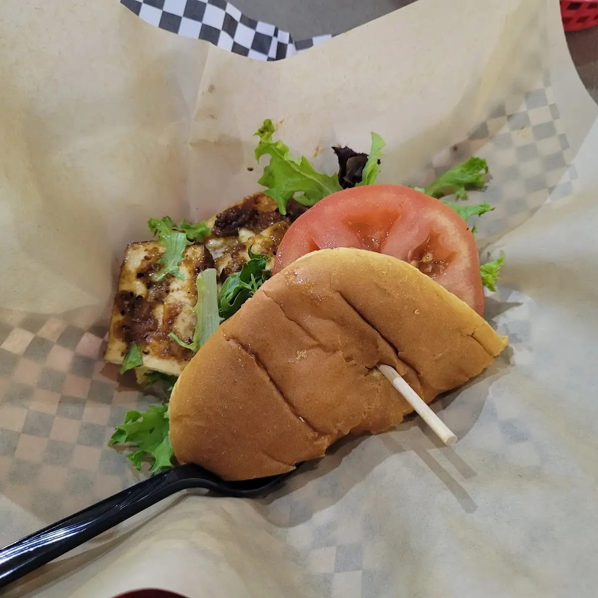 Spicy Tofu Sandwich