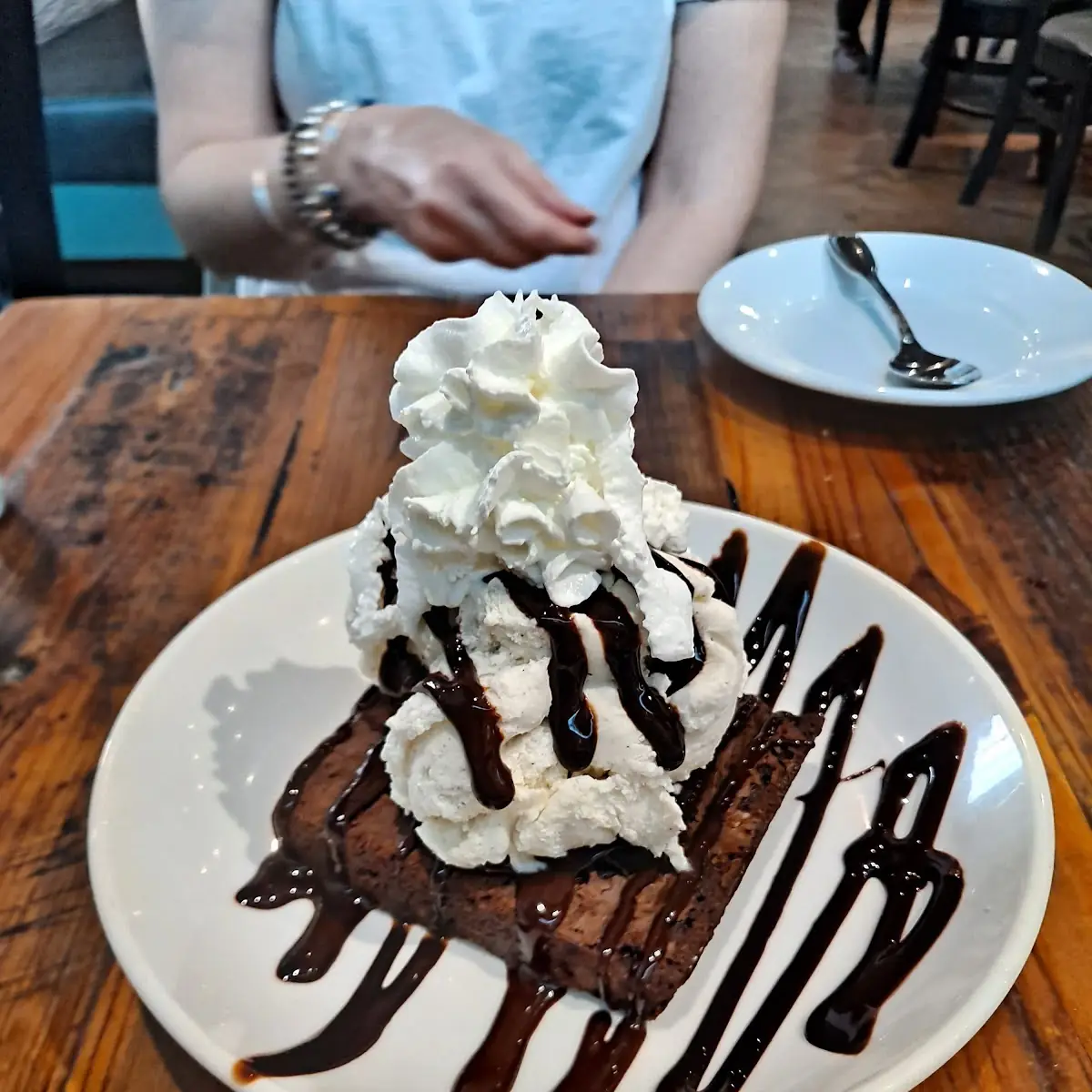 Chocolate Brownie Sundae
