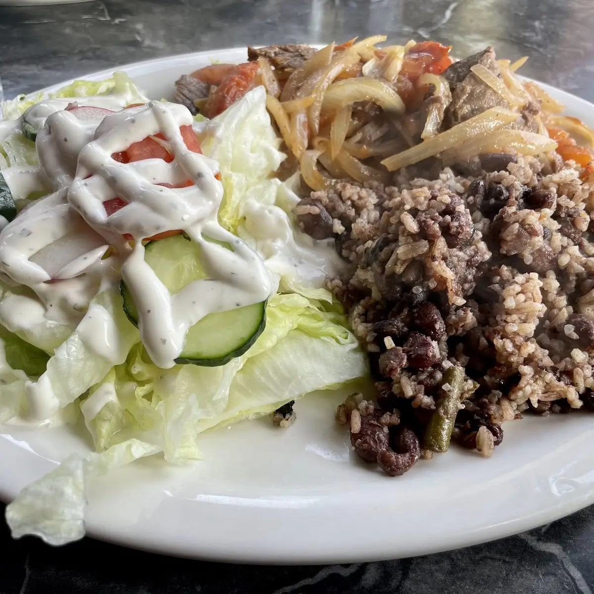 Bistec Encebollado