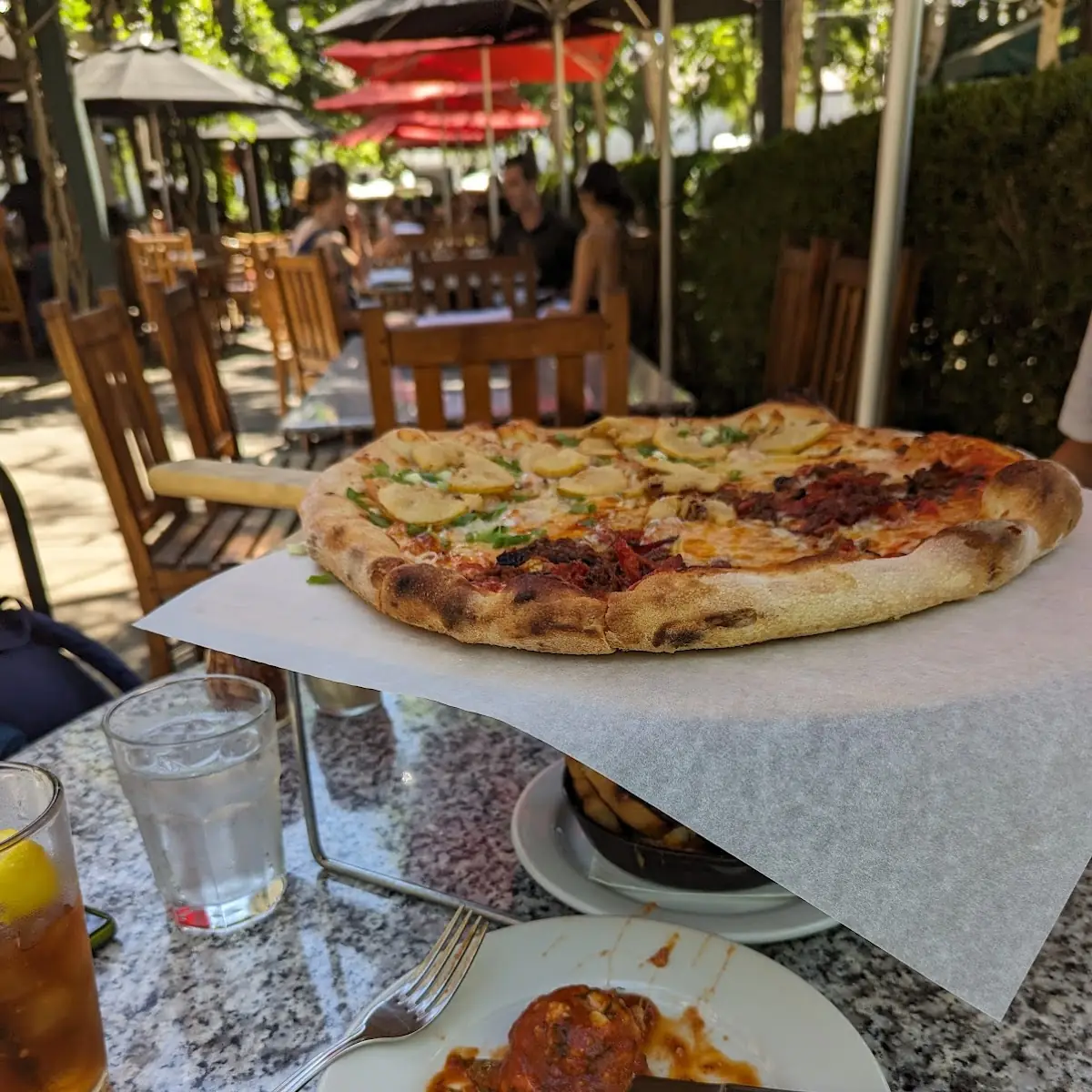 Wood Oven Baked Truffle Pizza