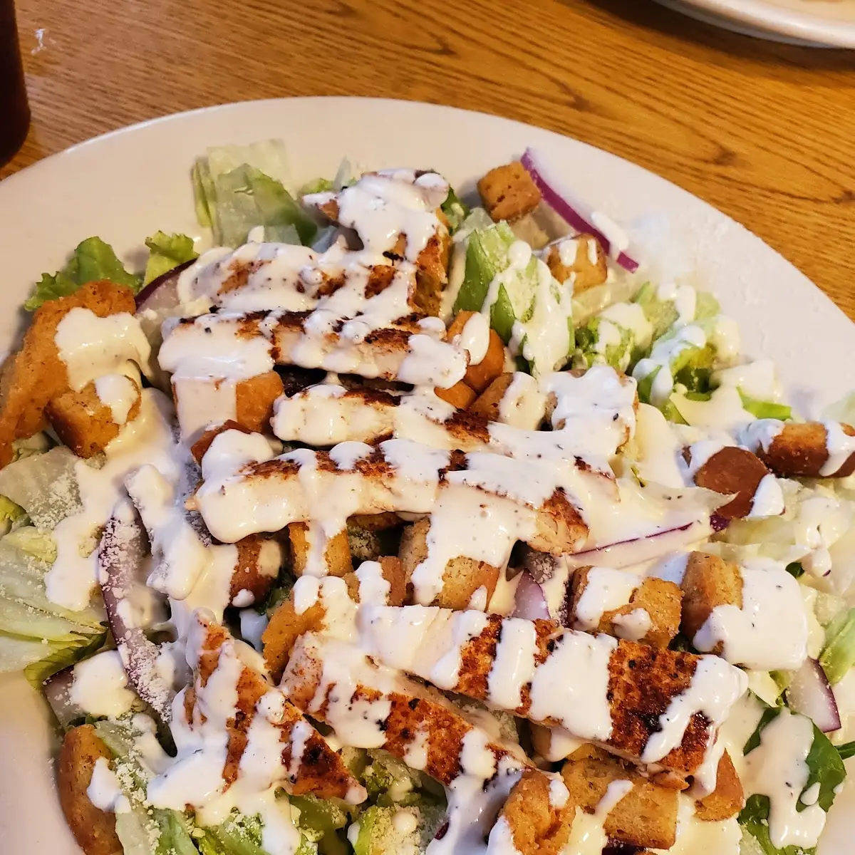 Grilled Chicken Caesar Salad