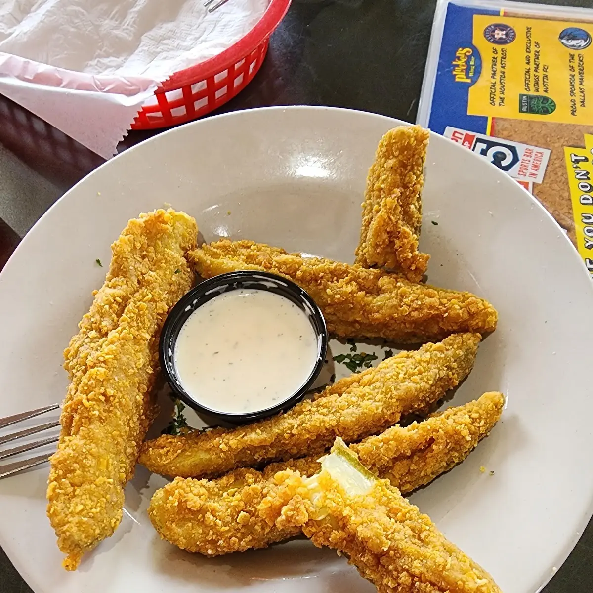 Deep Fried Pickles and Cheese Sticks