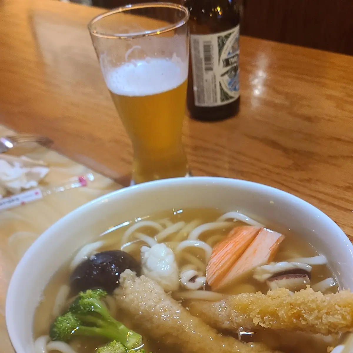 Japanese Seafood Udon Soup
