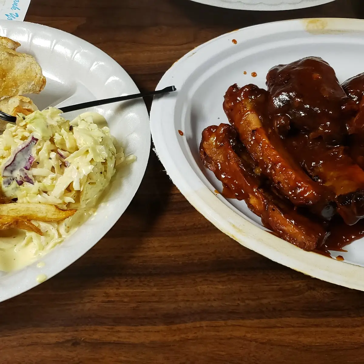 Full Rack of Ribs with Sides