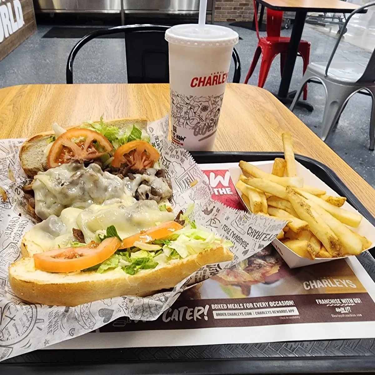 Philly Cheesesteak Sandwich