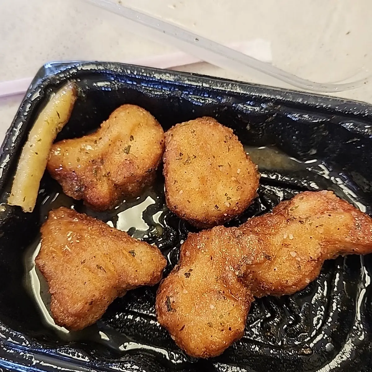 Garlic Parmesan Sauced Nuggets