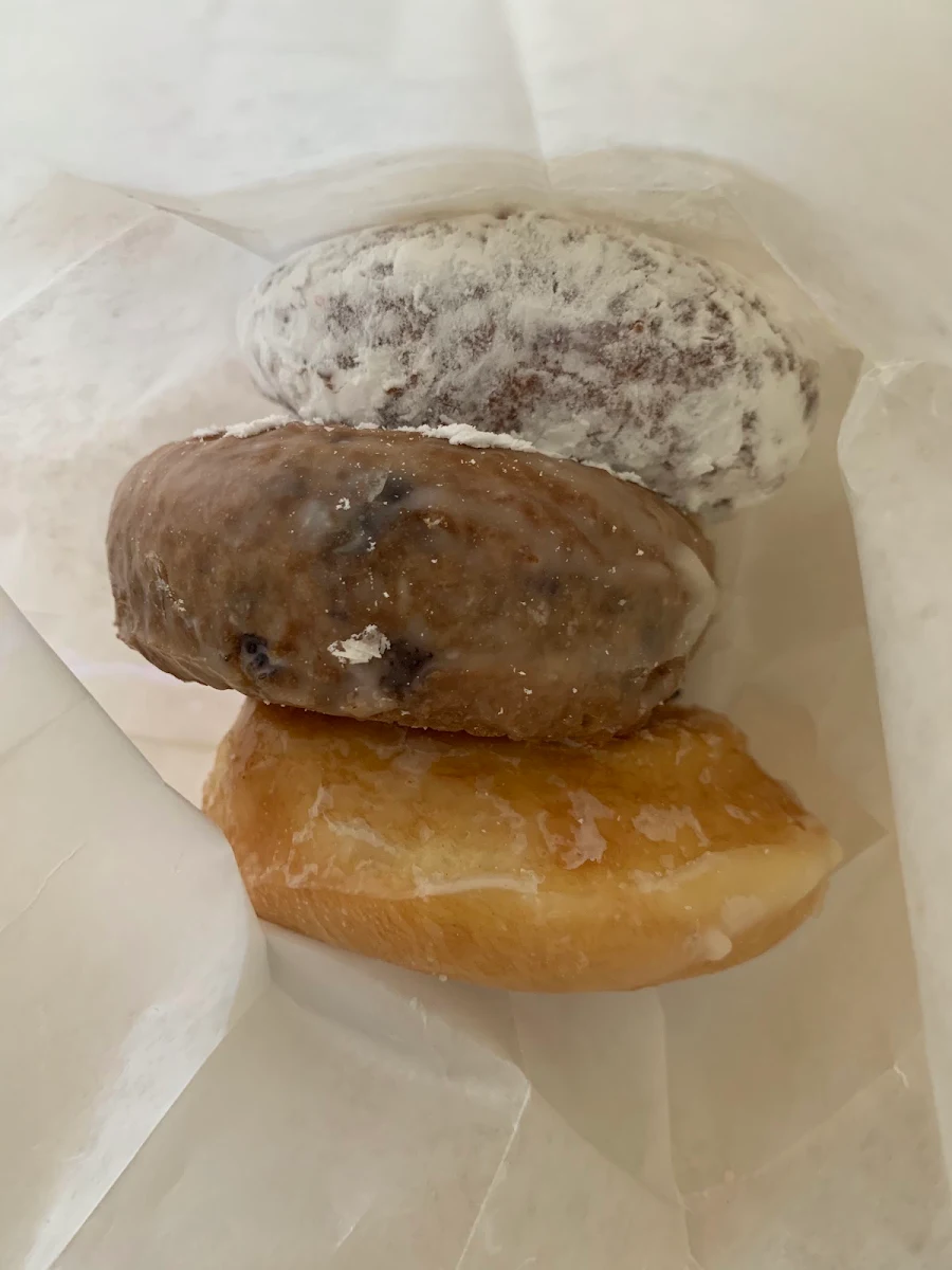Glazed Blueberry Donut