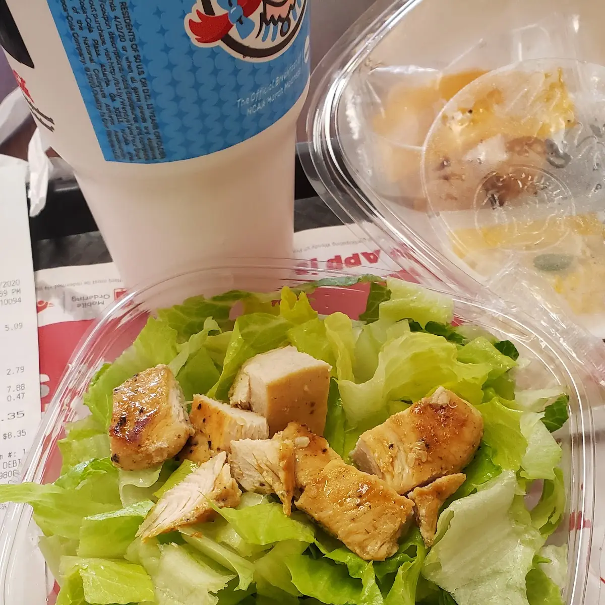 Suppose to Be Half Chicken Cesar Salad