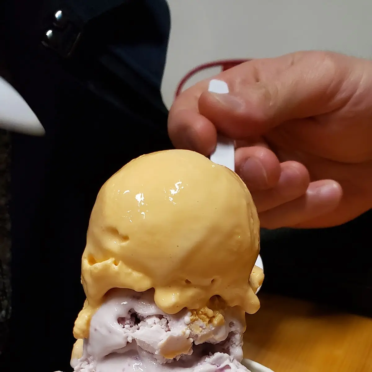 Thai Tea Lavendar Green Tea Ice Cream