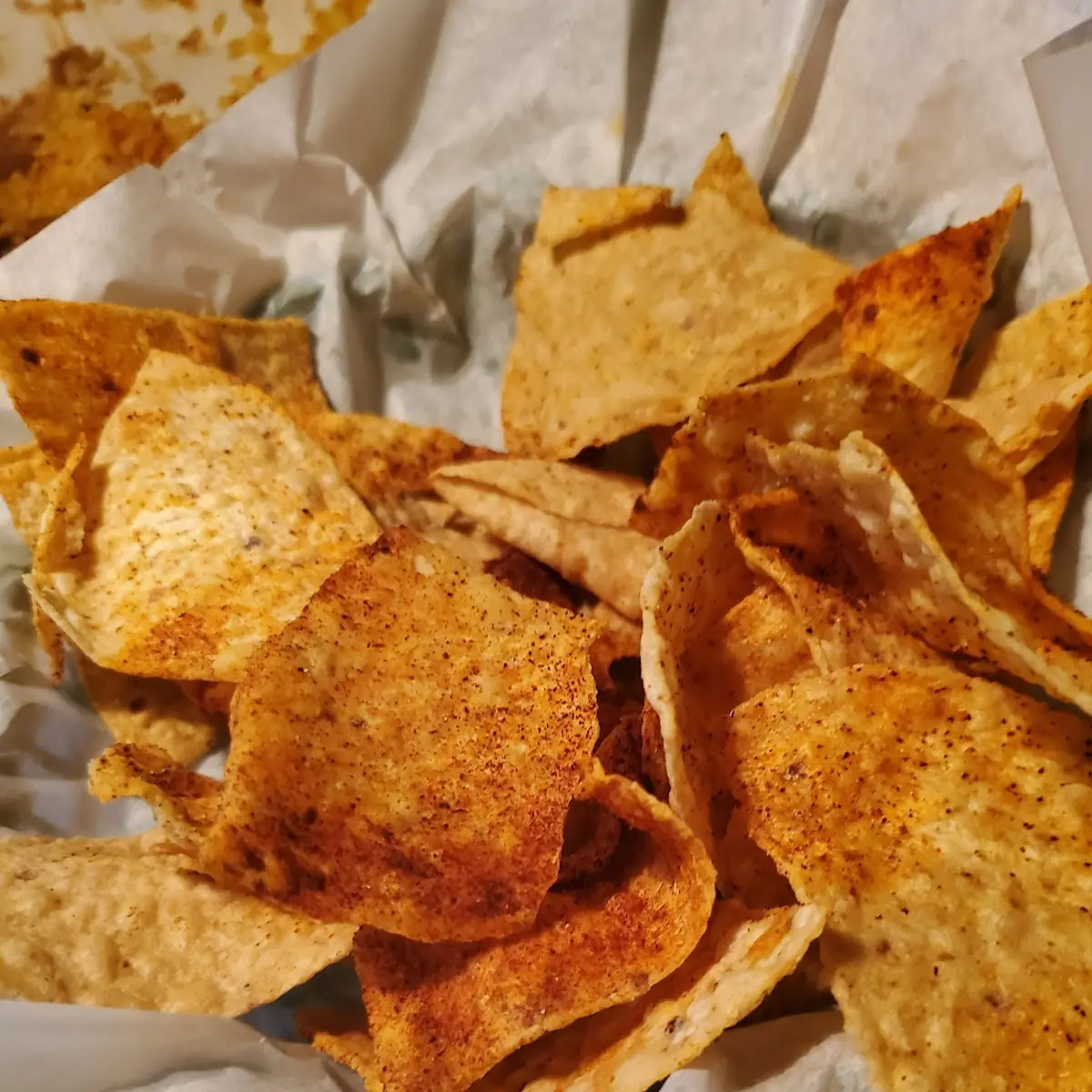 Half Cheese Nachos