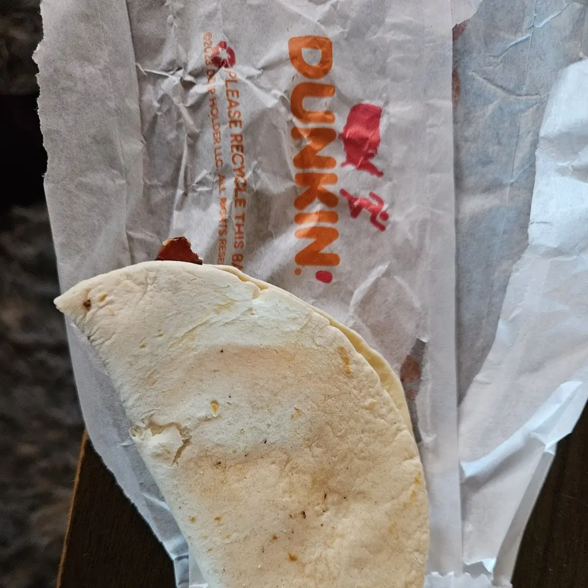 Chicken & Roasted Pepper Dunkin' Wrap