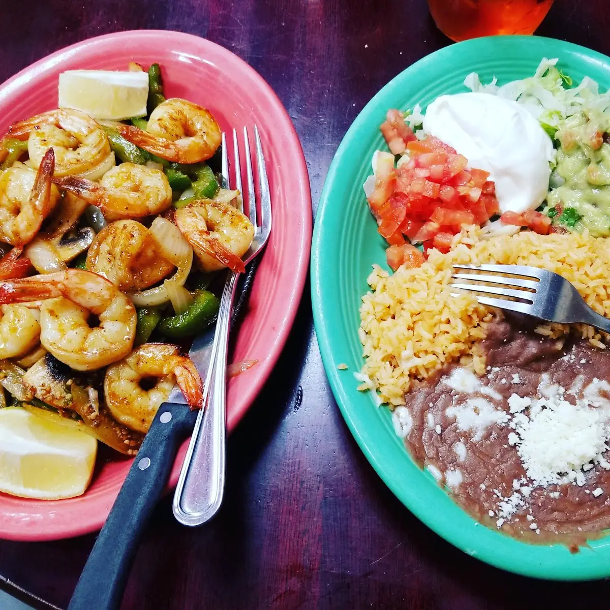 Shrimp Fajitas