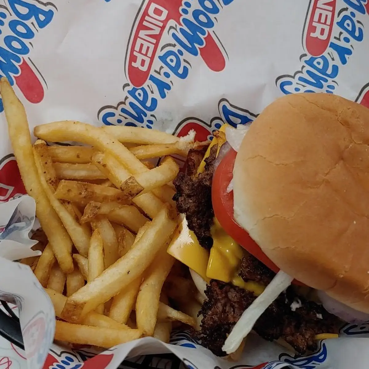 Double Cheeseburger with Fries