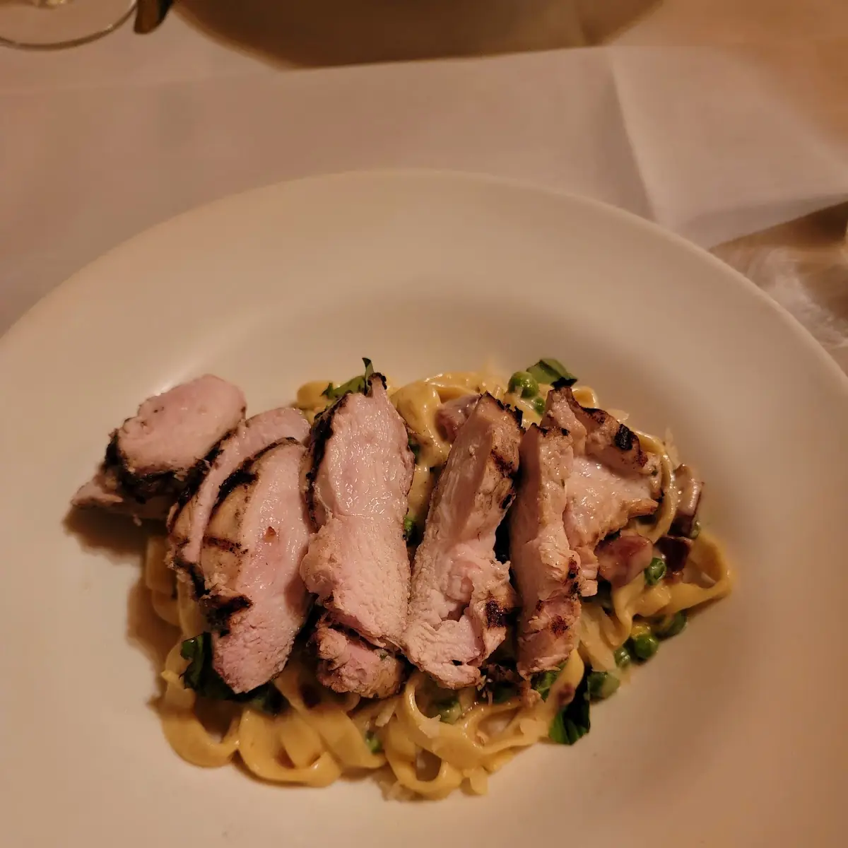 Carbonara Pasta with Chicken
