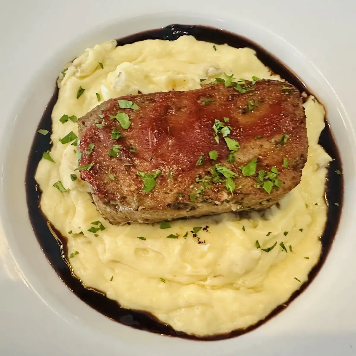 Meatloaf and Mashed Potatoes