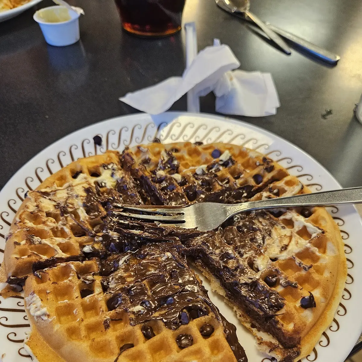 Chocolate Chip Waffle