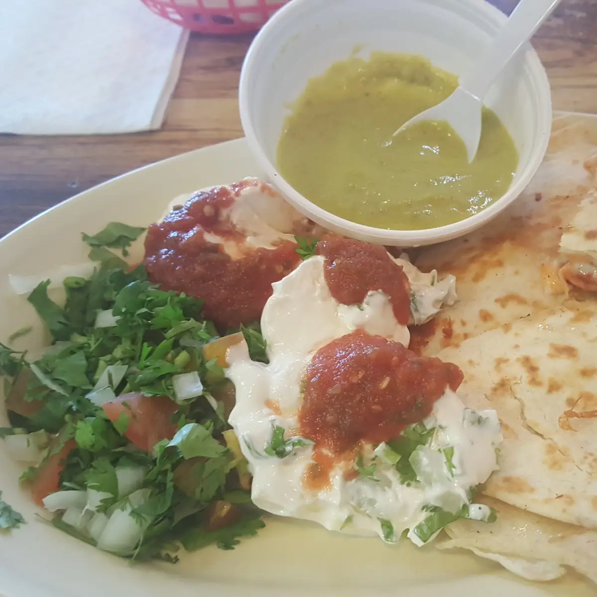 Al Pastor Quesadilla