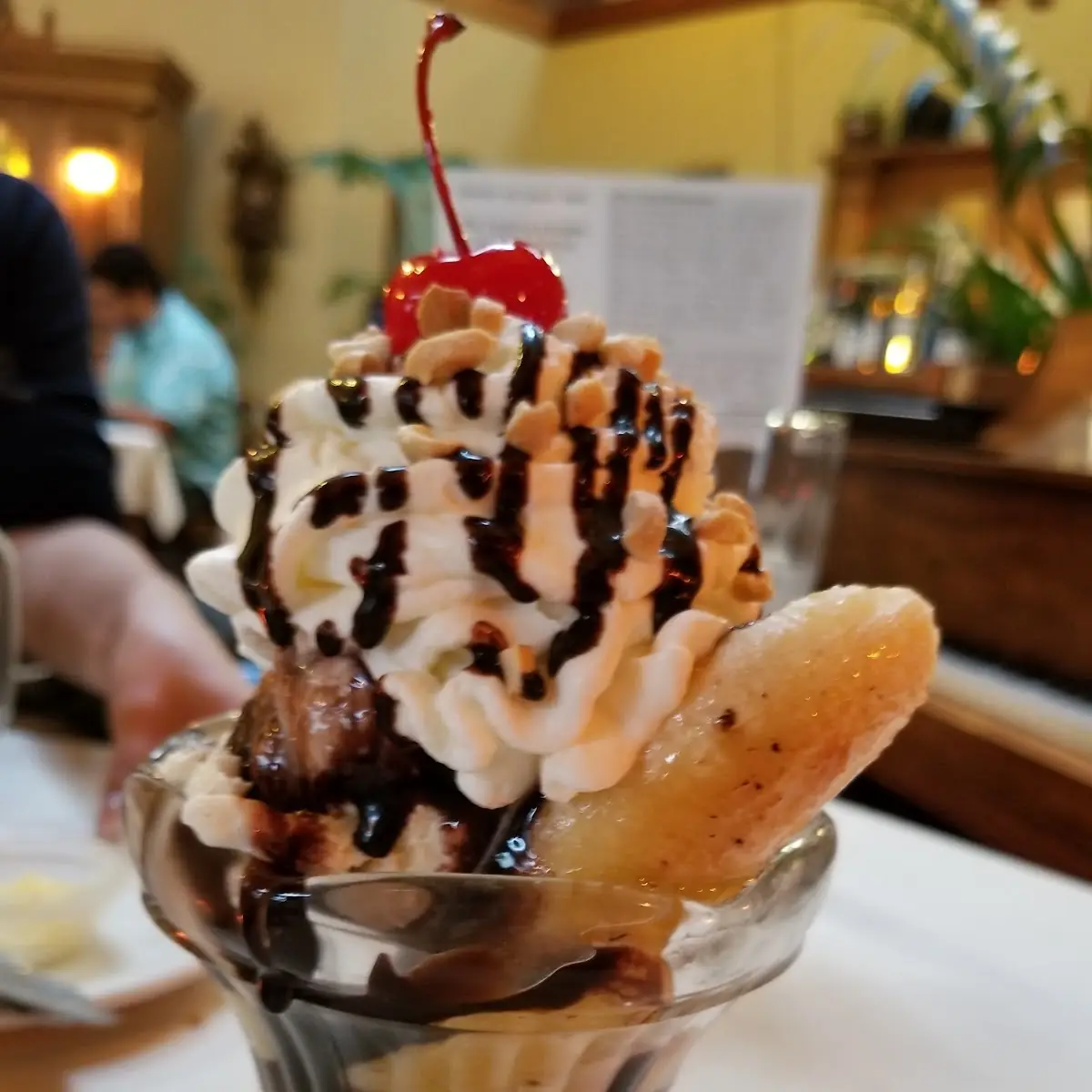 Traditional Banana Split