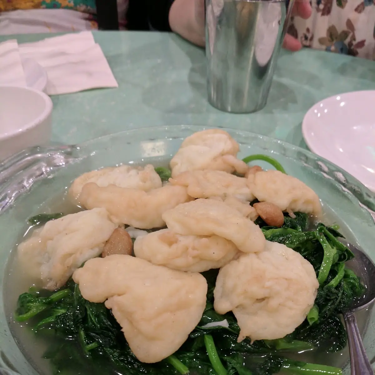 Choy Sum with Fish Fillet