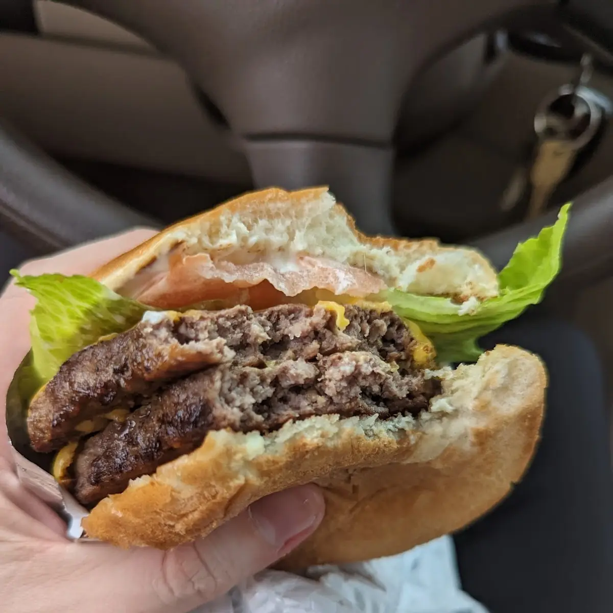 Dave's Double Cheeseburger